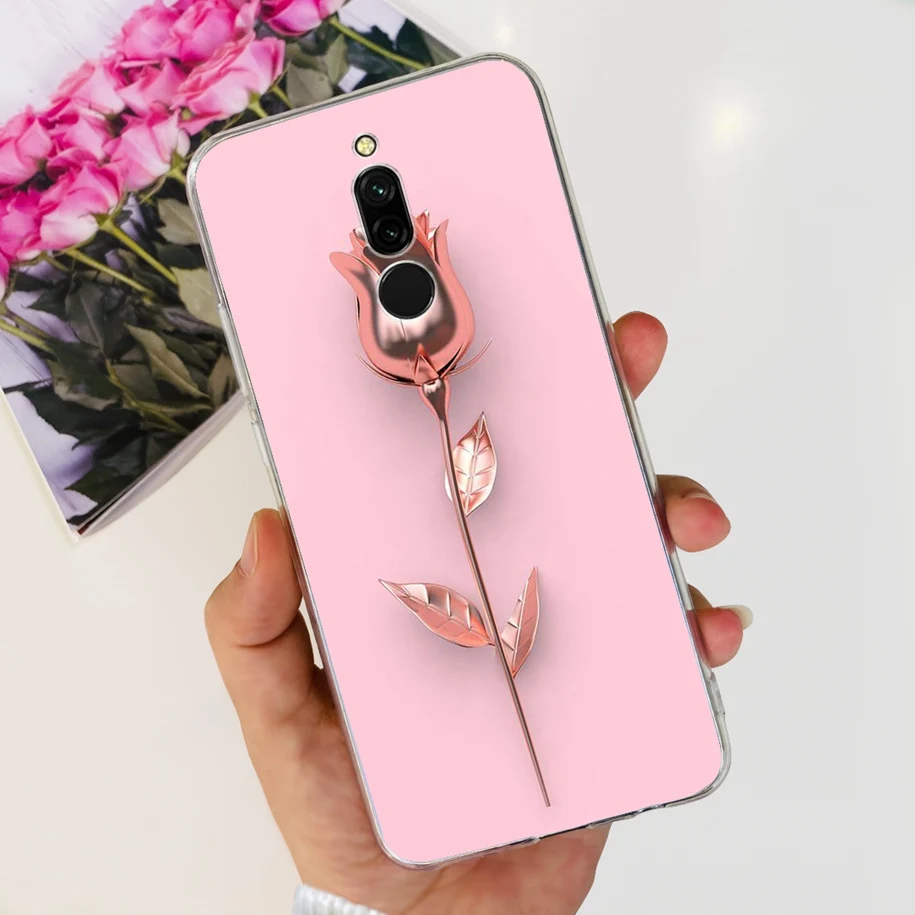 For Redmi 8 Case For Xiaomi Redmi 8A Shockproof Phone Cover Fashion Marble Heart Soft Bumper For Xiaomi Redmi 8A Pro Redmi8 Capa