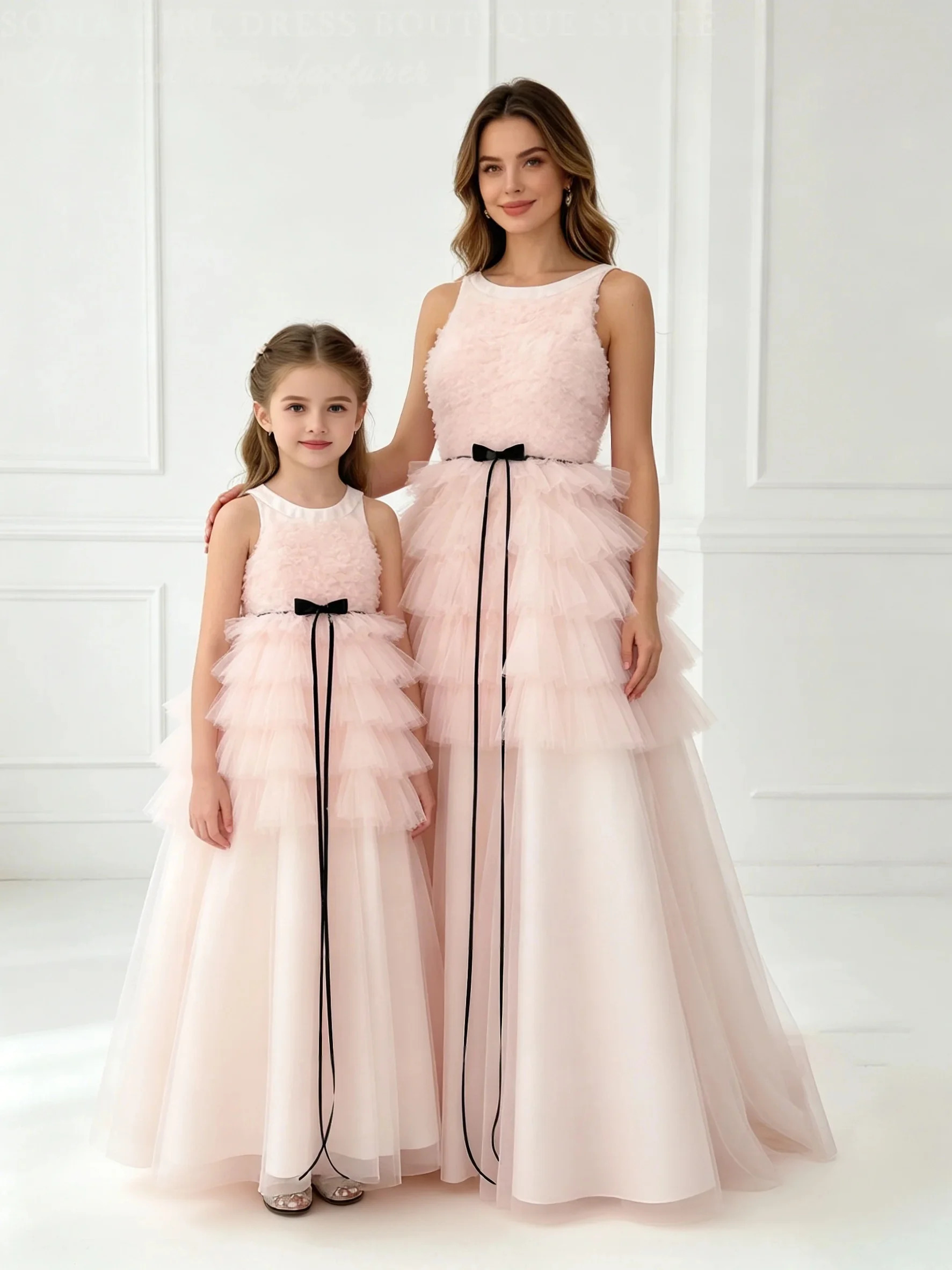 custom-luxury-dress-women-wedding-guest-dress-girls-wedding-gown-luxury-birthday-party-gown-pageant-runway-family-matching