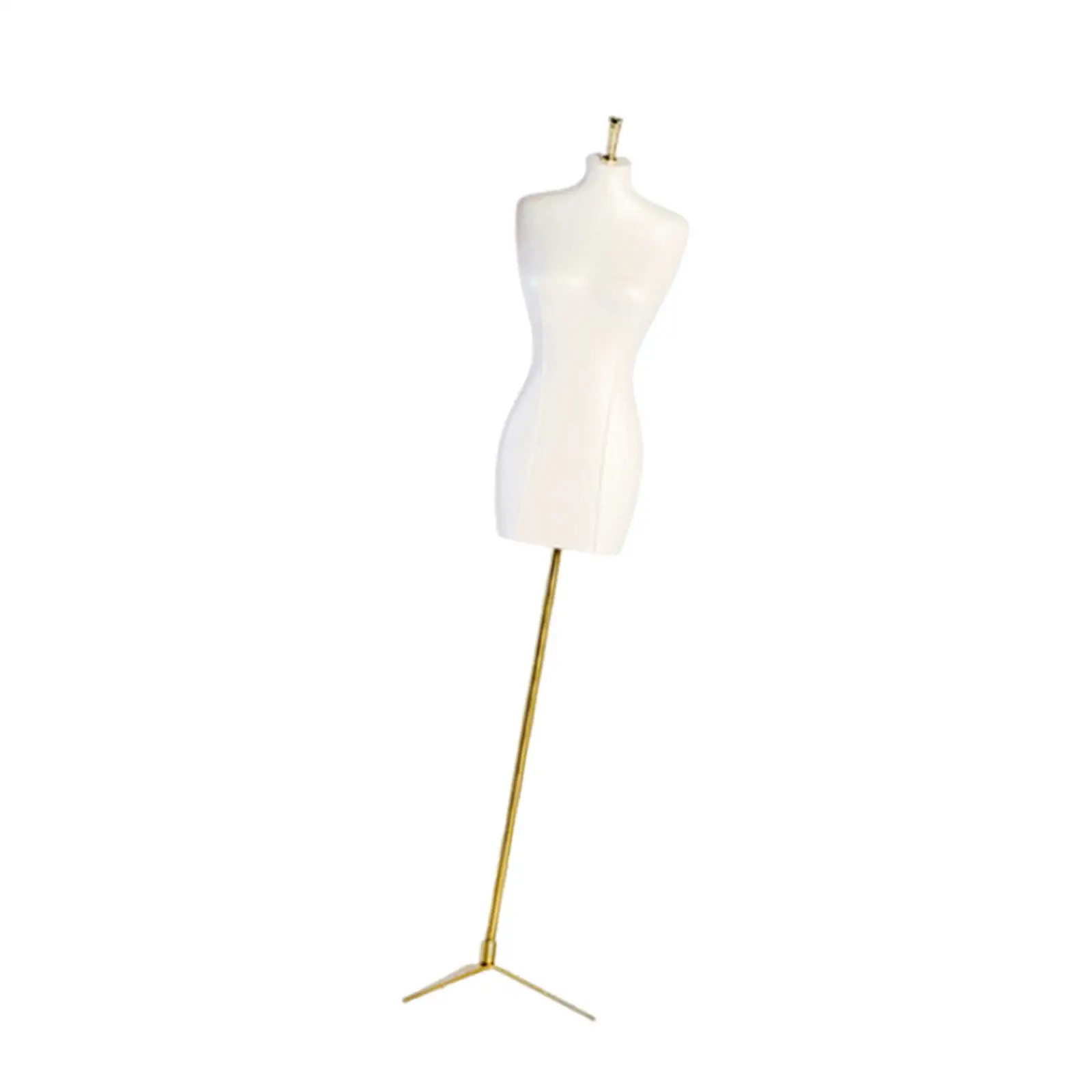 Collectible Mini Dress Form Mannequin Model Full Body Doll Clothes Display Stand for Sewing Designers and Crafts