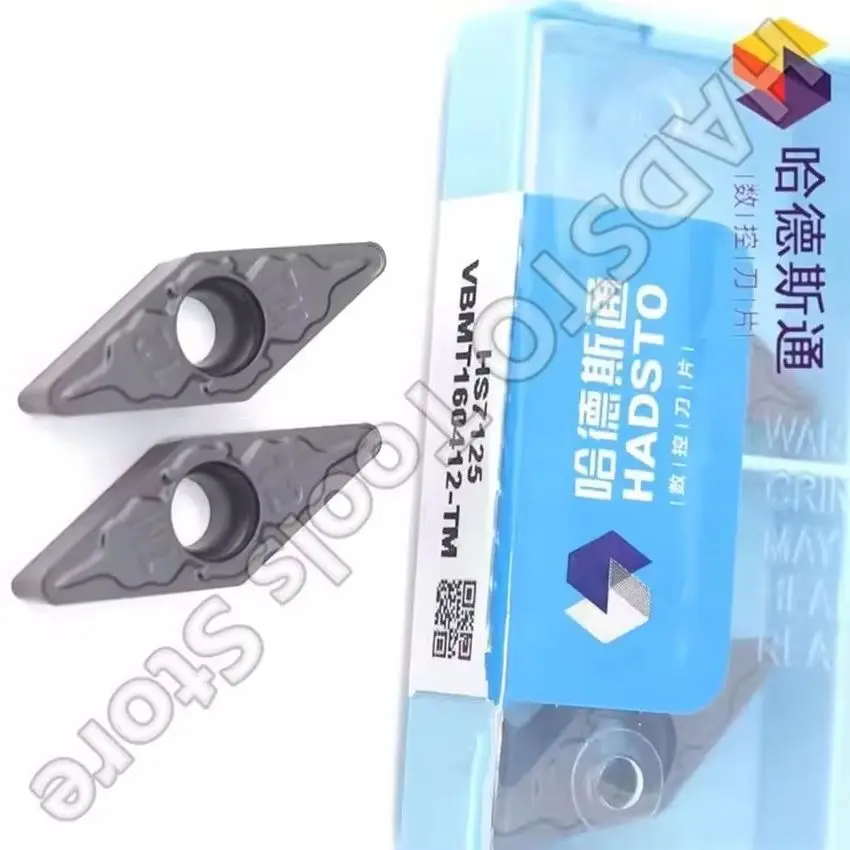 

VBMT160412-TM HS7125 VBMT160412-TM HADSTO Твердосплавные пластины с ЧПУ Токарные пластины Для стали, нержавеющей стали, чугуна