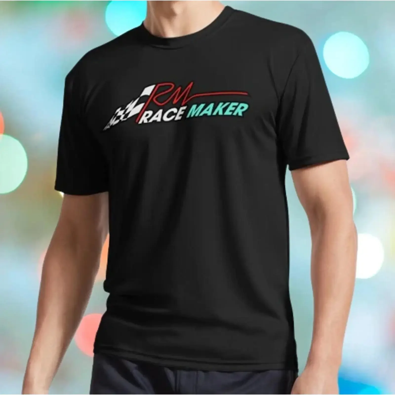 HOT SHIRT RACE MAKER ACTIVE LOGO T UNISEX TEE FUNNY USA SIZE S 5XL Image 1 of 3 vintage Washed Unisex Soft homme