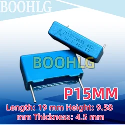 10PCS original Siemens MKP 104 100nf 0.1uf 400v copper foot safety film capacitor
