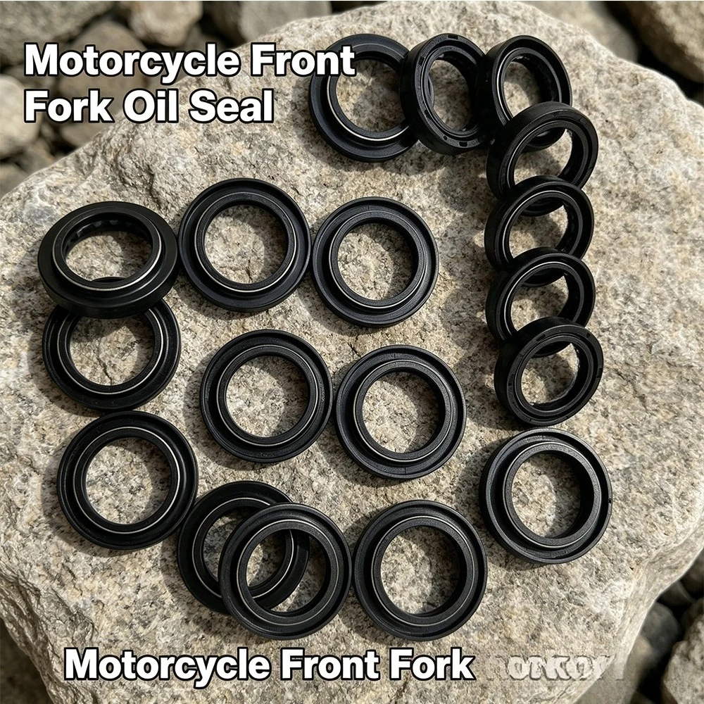 

45*58*11 Front Fork Oil Seal Dust Cover For BMW G450X G650X MOTO COUNTRY CHALLENGE F800 F800GS HP2 ENDURO MEGAMOTO 2006-2010 09
