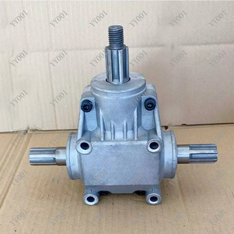 Right Angle T Shaft Gear Reducer 90 Degree, T Type Turning Gear Box For Industrial Cutter Equipment