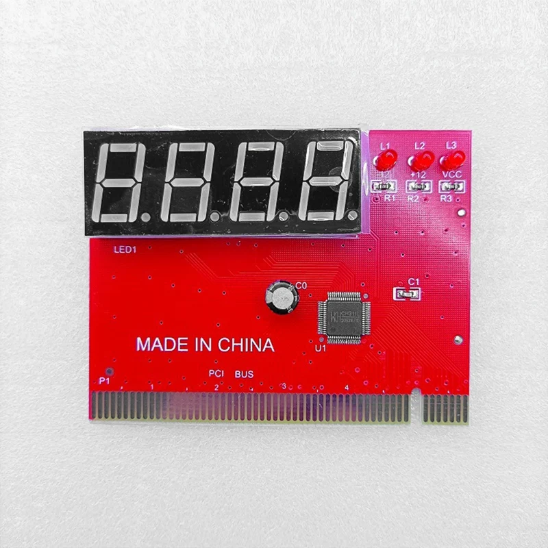Placa base de prueba PCI para ordenador, probador de diagnóstico de 4 dígitos, Analizador de PC