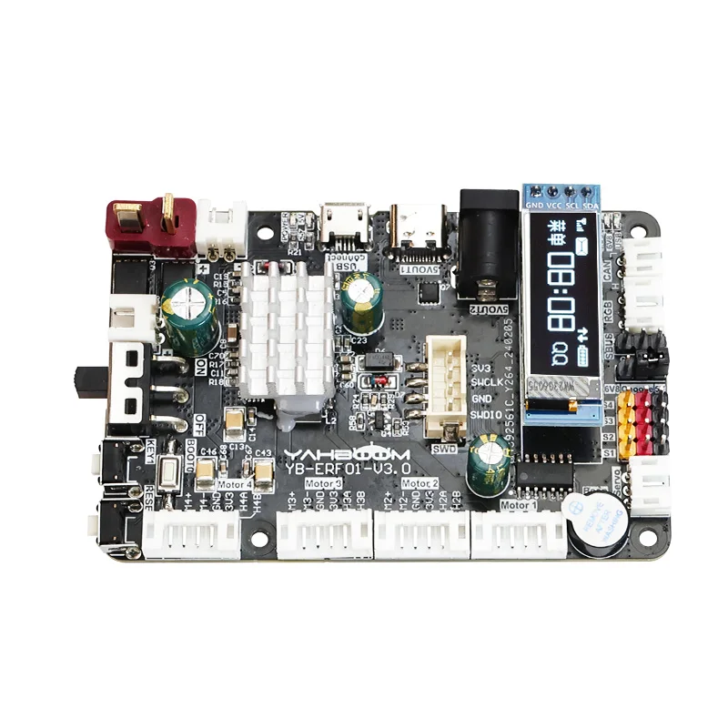 

Intelligent Ros Robot Controller Ros2 Car IMU Motor Drive STM32 Expansion Board Jetson