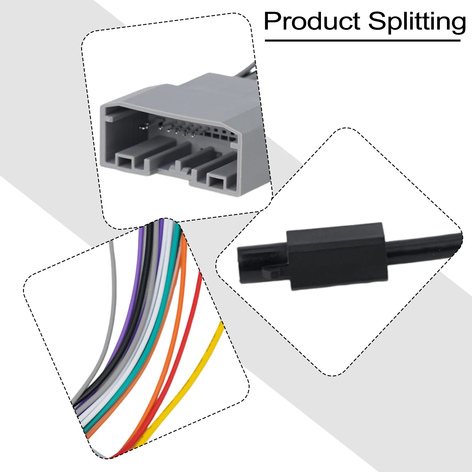 

Radio Wire Harness Radio Adapter Cable Car Repalcement Parts Antenna Wire Harness Radio Wire Harness New Practical