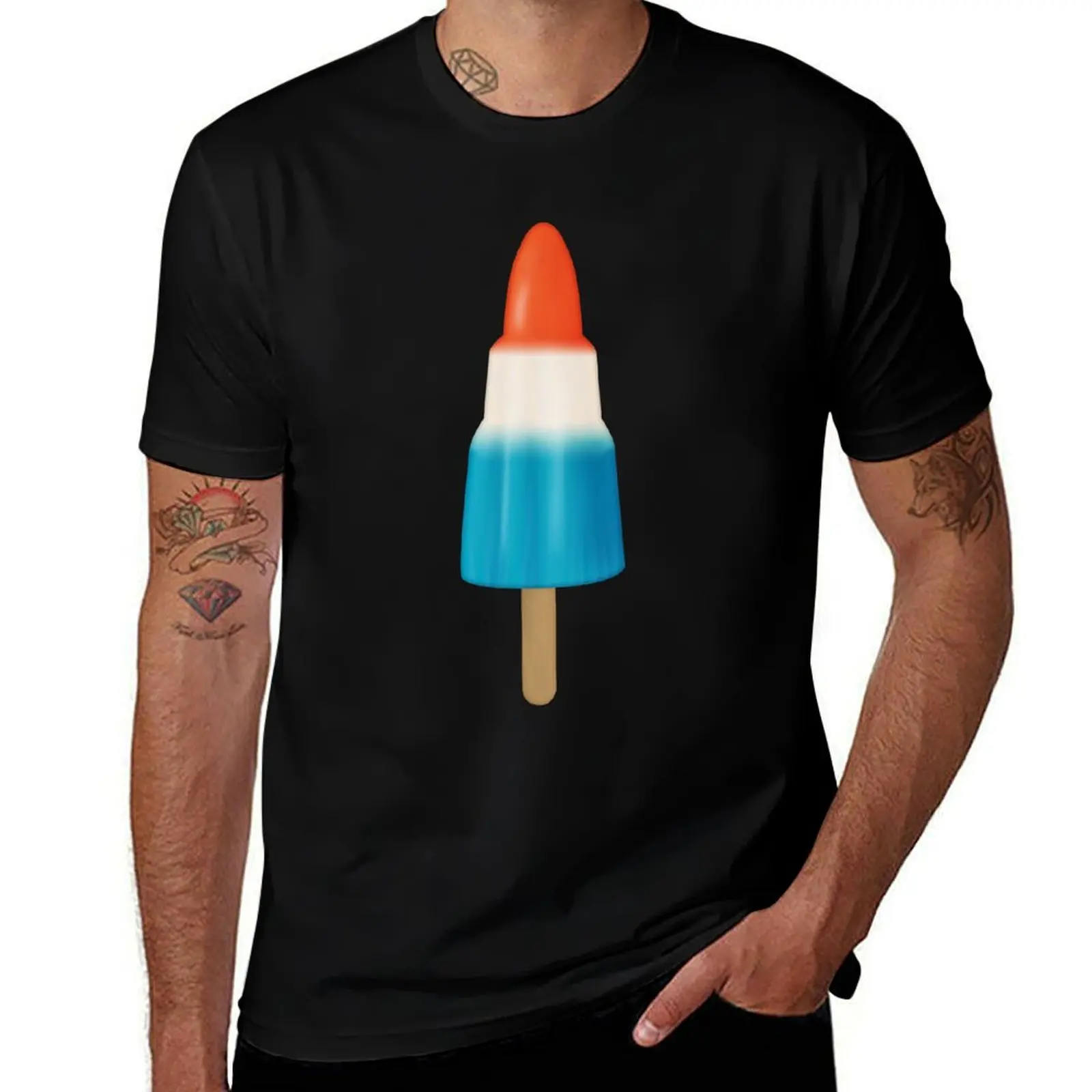 Футболка Blue Rocket, повседневная, для ежедневной носки, с коротким рукавом