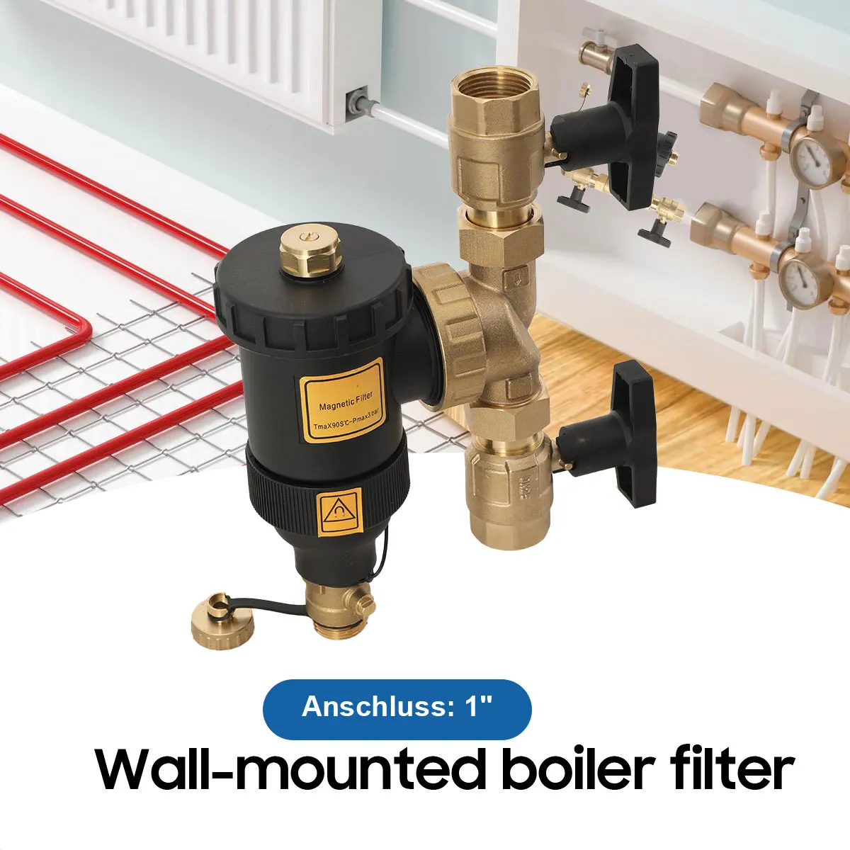 Householdautomaticmagneticpre-filterforhydraulicfloorheatingsystembrasswall-mountedboilermagneticfilter-AliExpress13