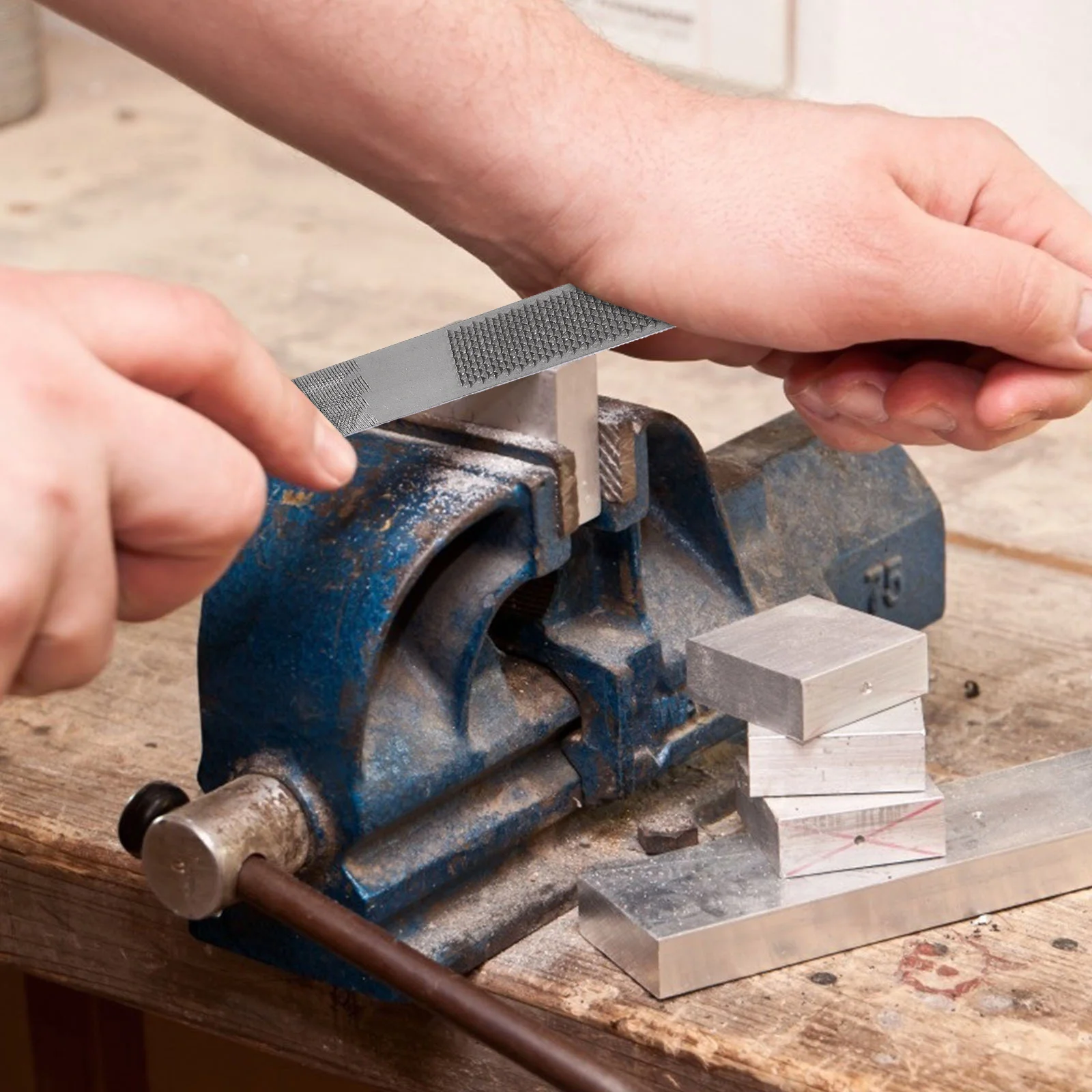 

1pc 4 In 1 Woodworking File Steel Rasp For Wood Carving Grinding Durable Carpenter Tool Wood Rasp File Polishing Tool Handcraft