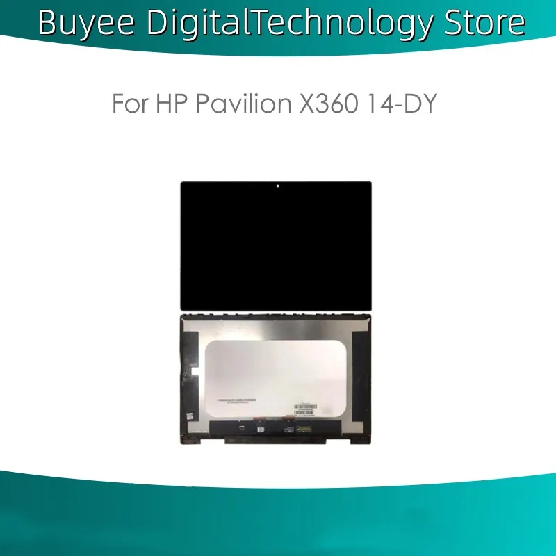 

For HP Pavilion X360 Convertible 14-DY Laptop LCD Touch Screen Digitizer Assembly Replacement 1920*1080 With Frame Display