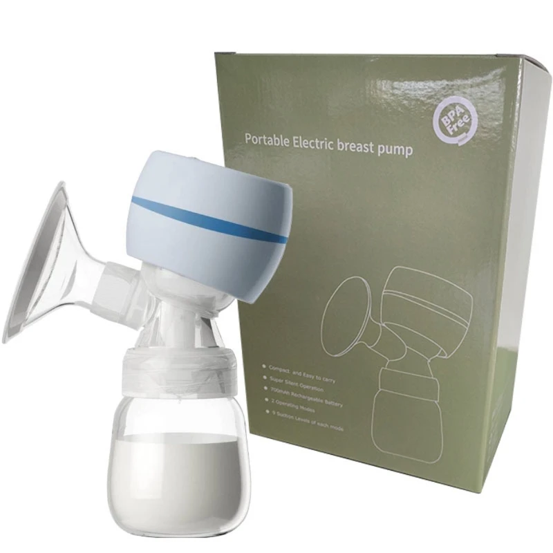 Massage Breast Pump Milk Pump with Massage & Pumping 9 Level Adjustment Speed Dropshipping