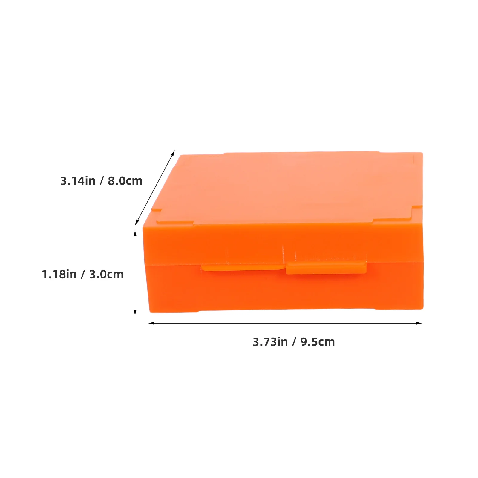 4 قطعة 25 فتحات المجهر الشريحة حقيبة للتخزين العالمي صالح قابلة لإعادة الاستخدام البلاستيك بناء 3.73x3.14x1.18in صناديق تخزين الشريحة
