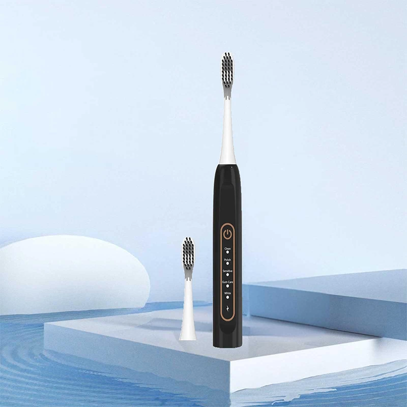 E7 Adult Sonic Rechargeable Electric Toothbrush Whitening Soft Bristles 5 Modes USB Portable
