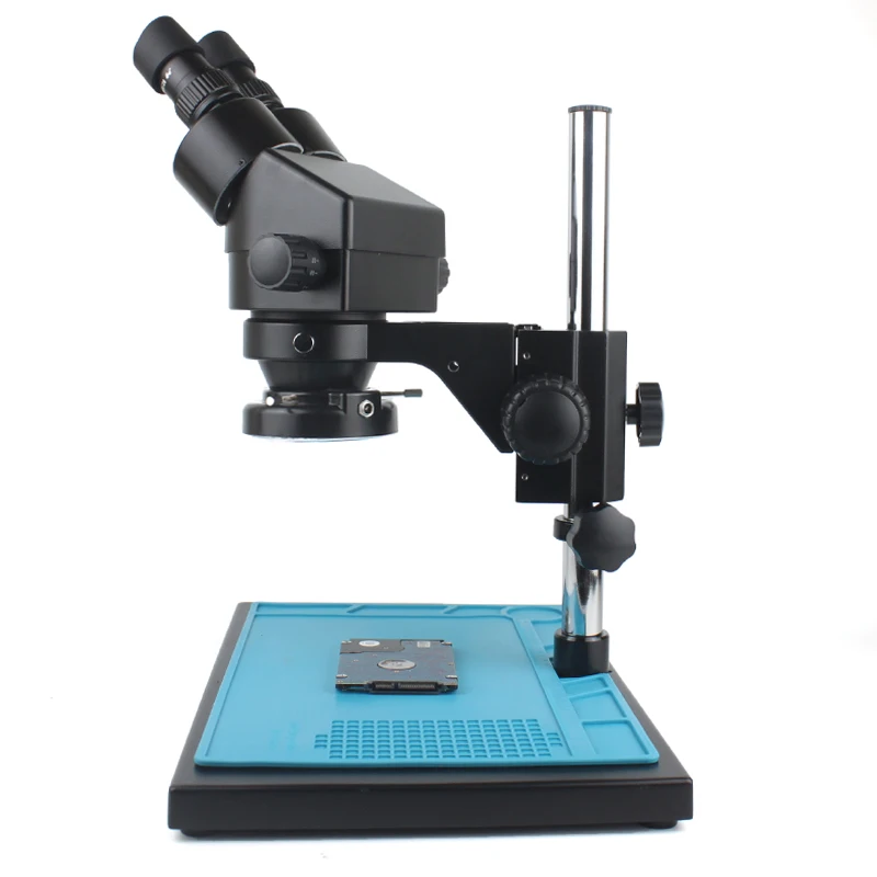 3.5x-90x Industrial Binocular Stereo Microscope Magnification + 56 Adjustable LED Lights Professional Phone Soldering Repair