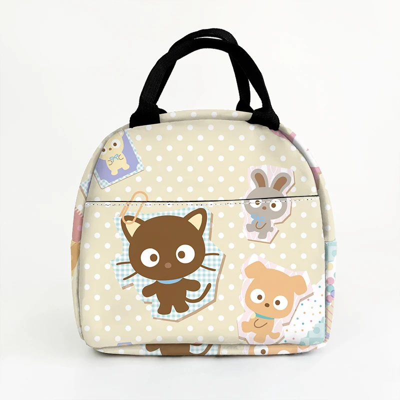 Chococats L30241 Anime dostosowana torba na Lunch torebka z kreskówek ciepłe torby do przechowywania przenośny Unisex prezent