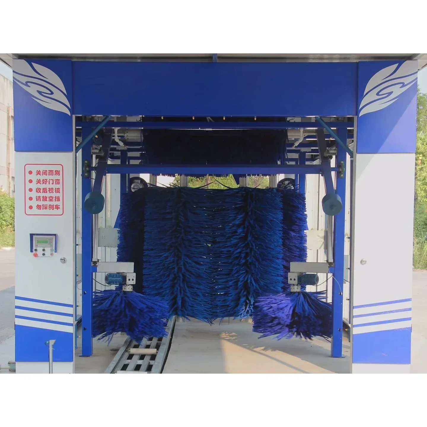Rollover Car Washer 360 Degree Intelligent Touchless Cleaning High Pressure Foam Jet for Outdoor Indoor Garage Use