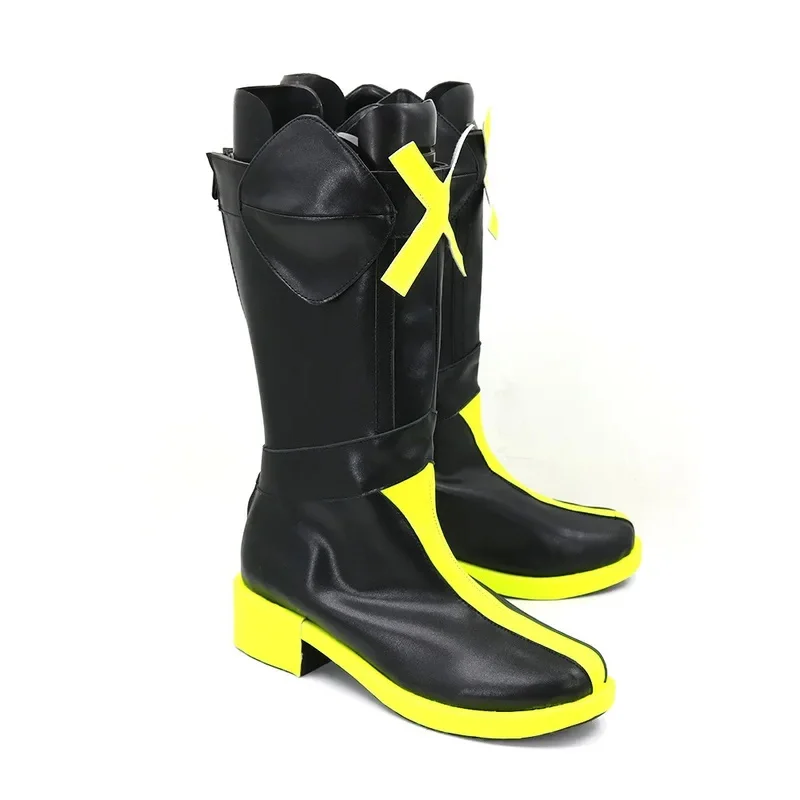 

25COSGame PJSK Kusanagi Nene Cosplay Shoes PU Leather Shoes Halloween Carnival Boots Cosplay Prop Custom Made