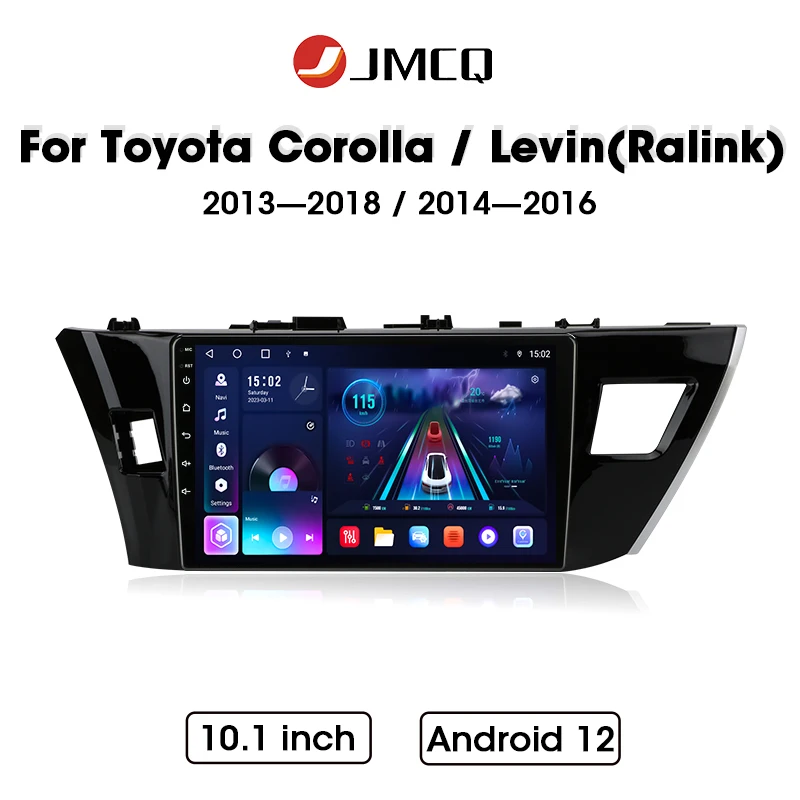 Car Radio For Toyota Corolla 2014 2015 2016 Levin Ralink 2013 - 2018 2din Android12 Carplay Multimidia Video Player Head Unit