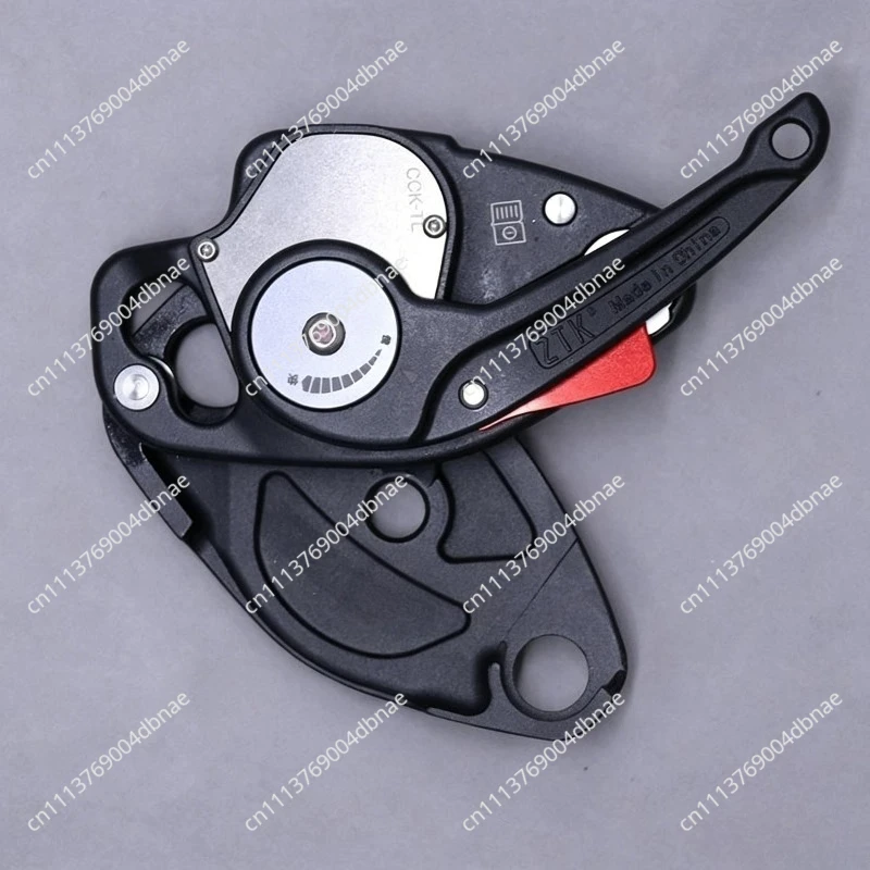 CCK-TL 250KG Fall Arrester Self Braking Rope Clamp, Anti Panic Safety Descent Device for Climbing