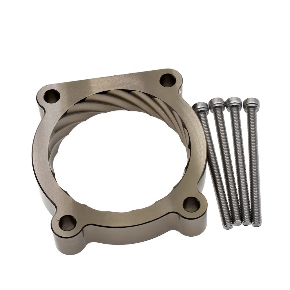 CUSTOM Billet Aluminum Throttle Body Spacer For Lexus GS LS GX 460 4.6L 1UR Engine Intake Manifold Adapter