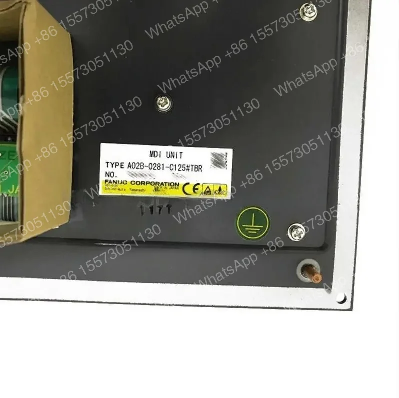 A02B-0281-C125#TBR Used  keypad commissioning mask display panel