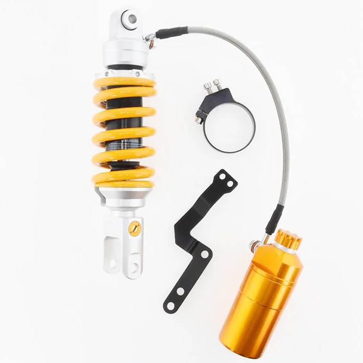 265MM Spring 10MM Motorcycle Air Shock Absorbers yellow for Yamaha VIX ION R 155 YZF-R15