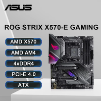 ASUS ROG Strix X570-E Gaming Motherboard Supports Ryzen 7 5700x3D 5800x Ryzen 5 5600 5600G CPU 4xDDR4 M.2 NVME ATX AM4 Mainboard
