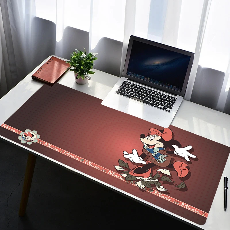 Mouse Pad PC Non Slip Rubber HD Mousepad Laptop Gamer Cabinet Keyboard Pad Office Computer Gaming Desk M-mickey Mouse Mouse Mat