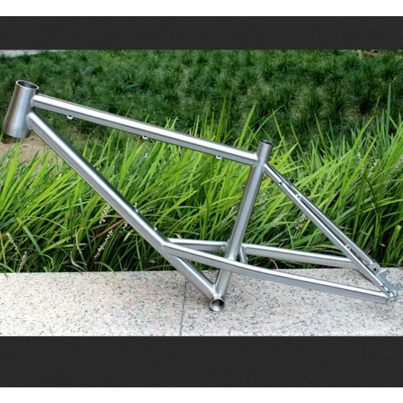 Custom Ti Bicycle Frame Titanium Bicycle Frame 26er Titanium Mountain Bike Thru Axle Dropout