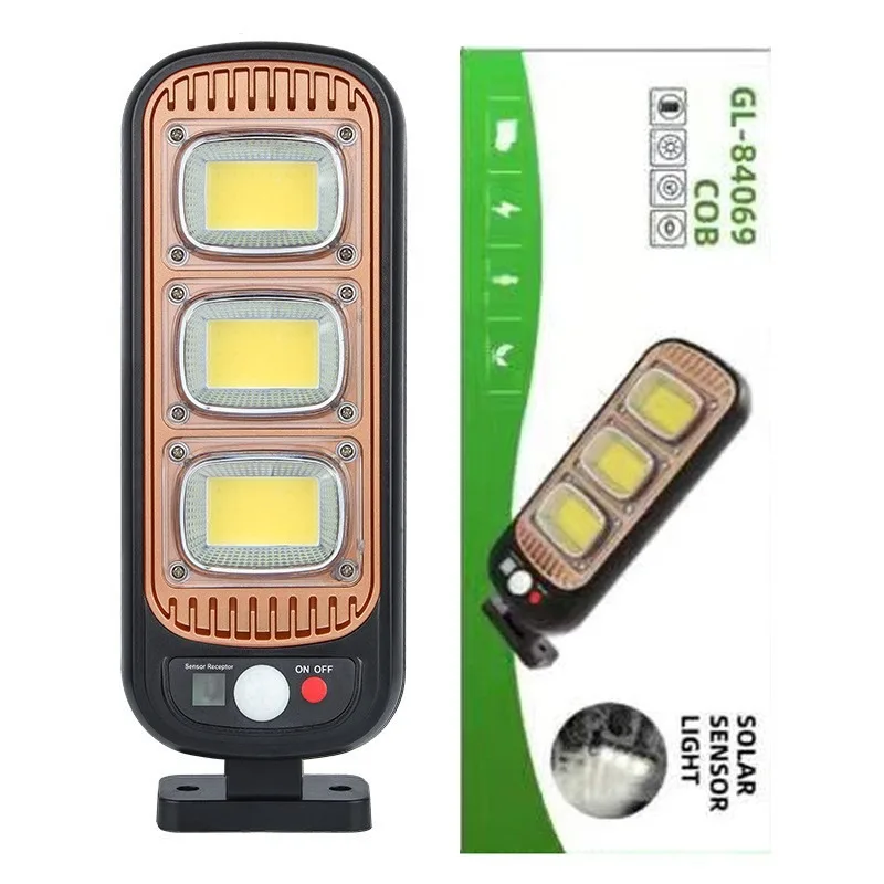 Solar Outdoor Lights Waterproof LED Garden Decoration Wall Lamp with Bright Lighting Remote Control Motion Sensor Street Light