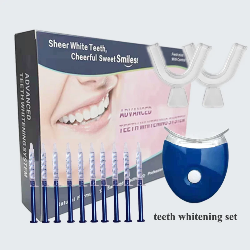 Teeth Whitening Kit Professional Peroxide 4.4% Dental Bleaching System Oral Gel Kit Tooth Whitener Dental Equipment Bright