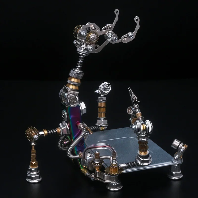 16cm Mechanical Party Metal Trendy 3D Three-Dimensional Assembled Toys Chinese Style 1/12 Robot Model Creative Collection Crafts
