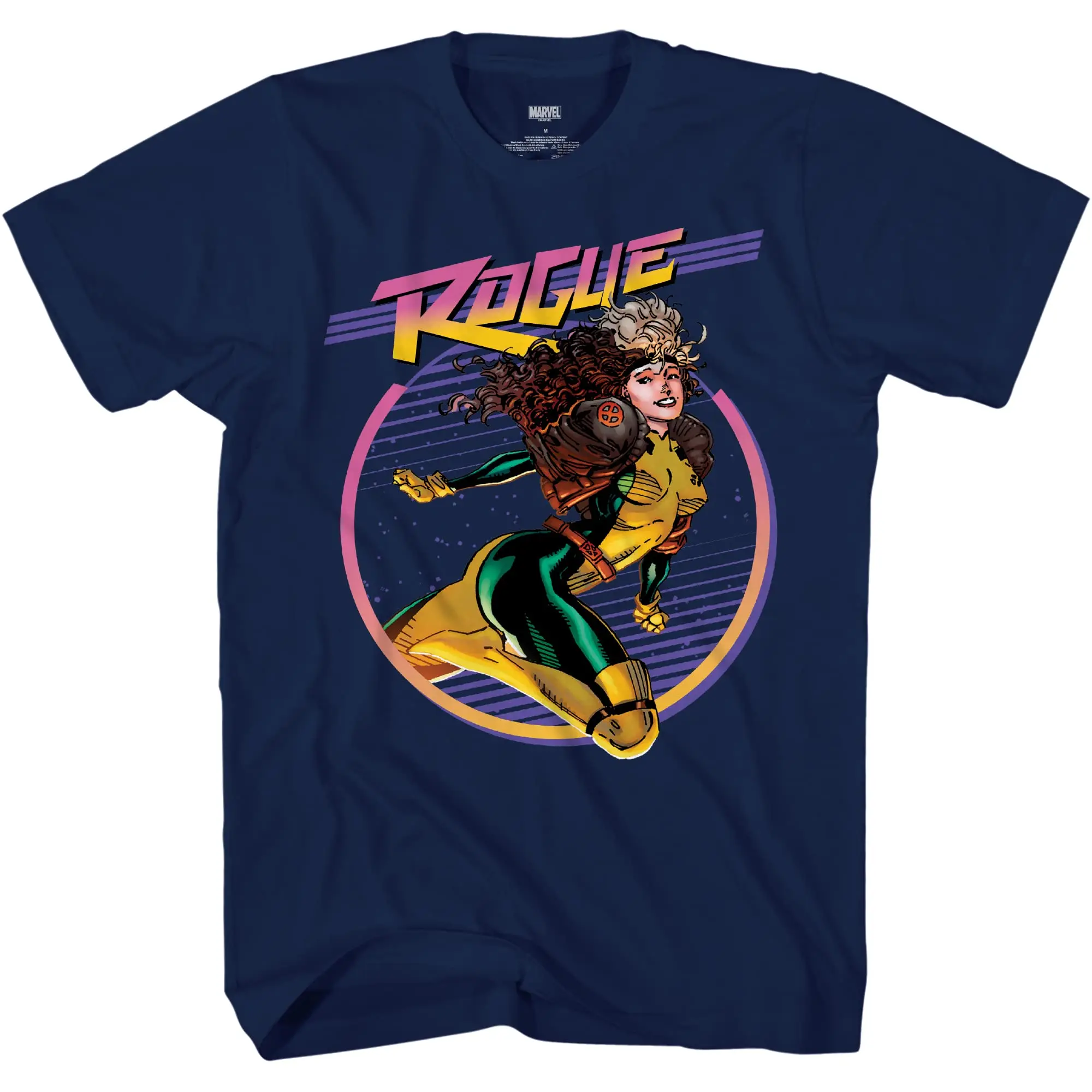  Comics  Rogue 90's Space Adult T-Shirt