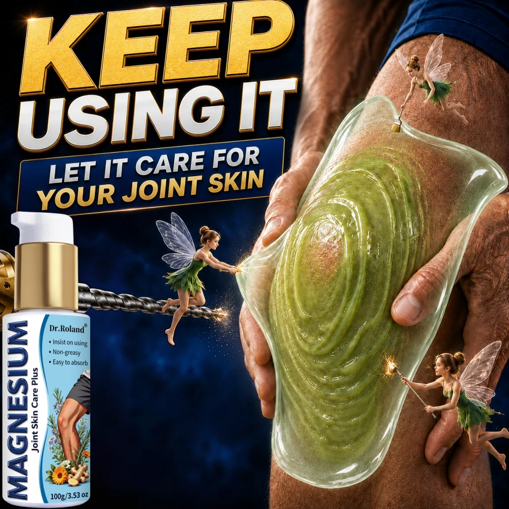 Plus Magnesium Joint Skin Cream 24H Deep Hydration Fast Absorbing Herbal Massage Care for Athletes Men Women Seniors