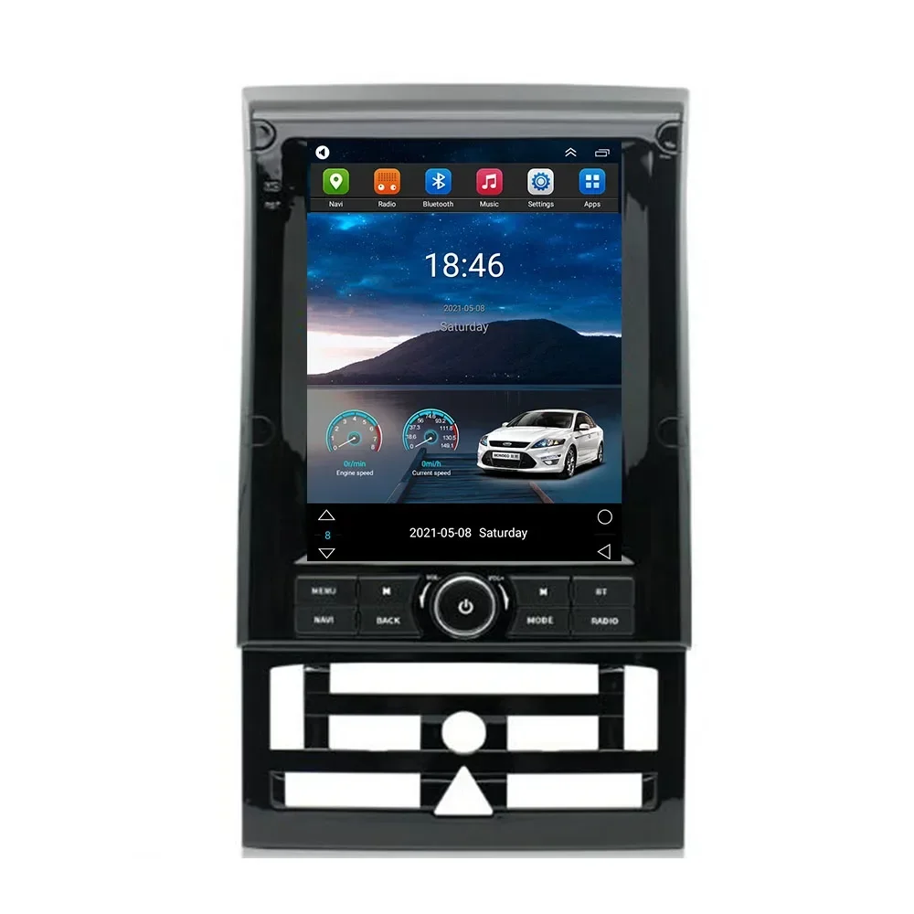 Fotografia 5: 9.7 Polegada android 14 para peugeot 407 2004-2008 tesla estilo rádio do carro estéreo multimídia player de vídeo dvd navegação gps sem 2din bt