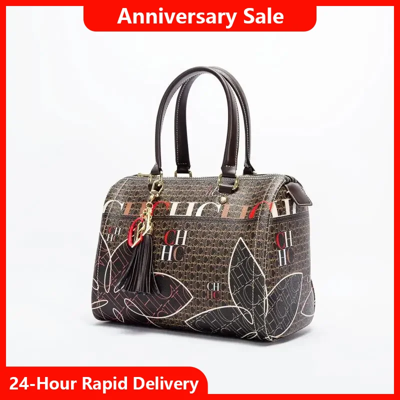 

CH Ladies Bucket Bag Luxury Brand Designer New Ladies Large Capacity Exquisite Floral Pattern Travel Banquet High Grade Handbag