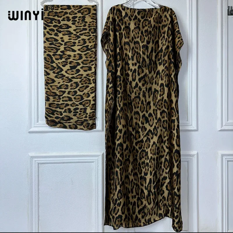 WINYI Retro Kaftan Dress Loose Middle East Style for Muslim Women Luxury Dubai Party Clothing Female Holiday Abaya