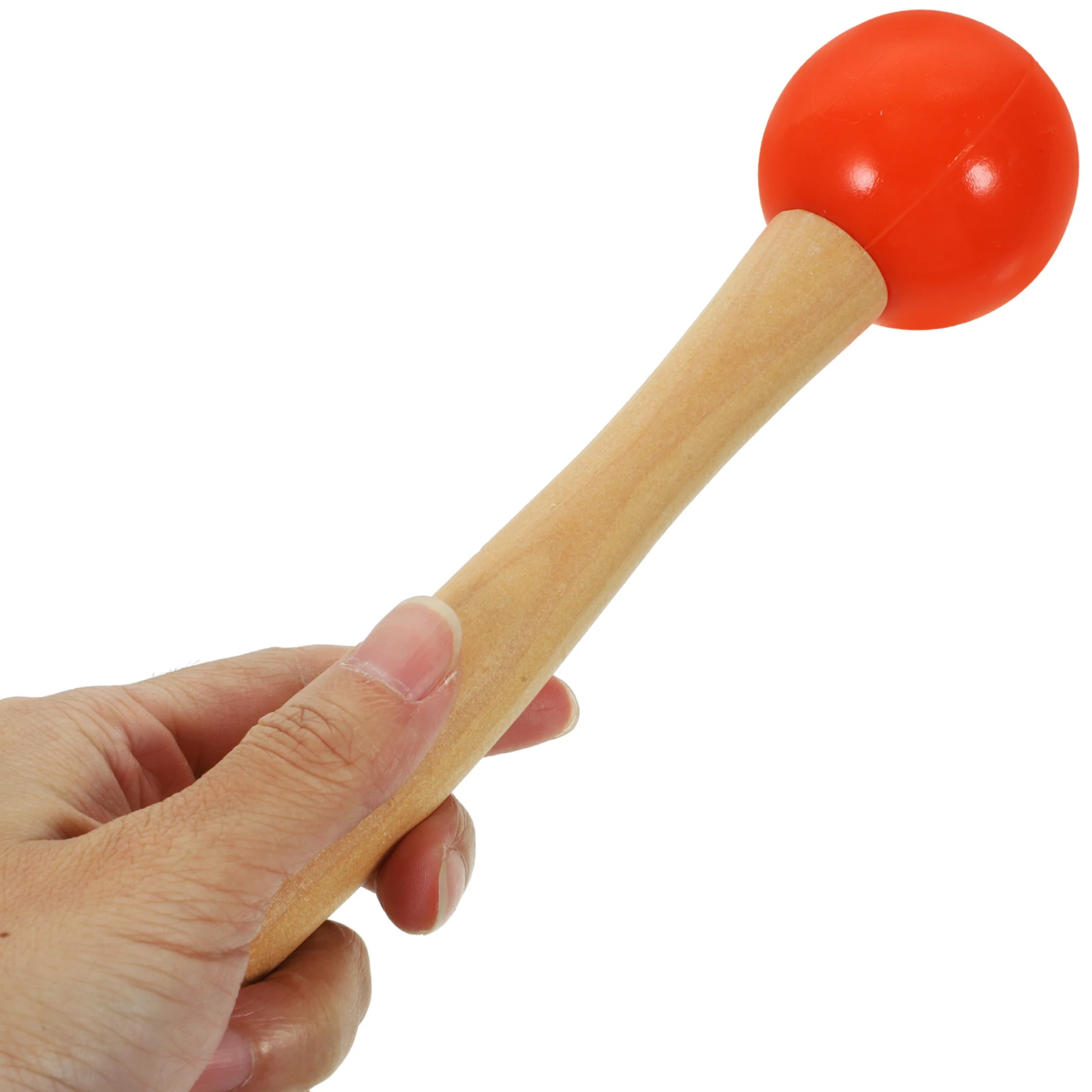 

Yoga Meditation Music Bowl Crystal Rubber Mallet Black Orange Ball Durable Long Life Gifts Yoga Practice Resting Sound