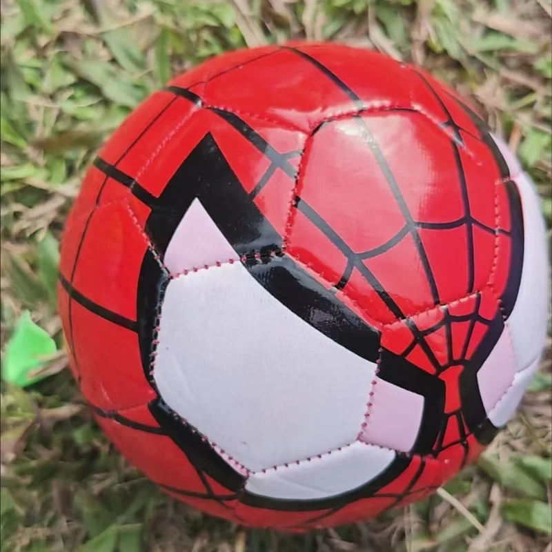 Balón de Fútbol Infantil de Anime Spider-Man, Balón de Fútbol para Niños, Balón de Entrenamiento para Estudiantes, Balón de Fútbol de PVC, Regalos de Cumpleaños para Niños, Juguetes