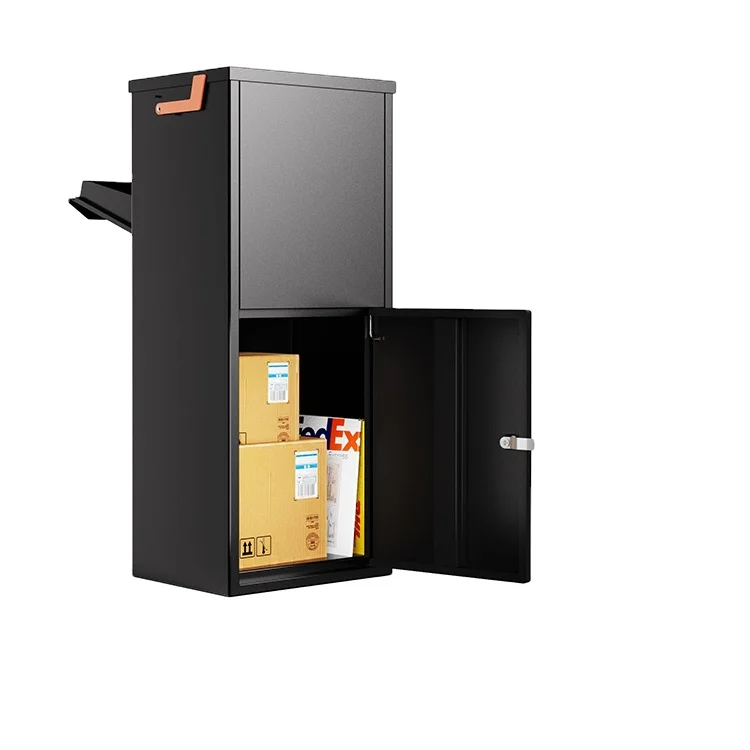 High quality, long lasting, enhanced security, spacious storage parcel mailbox