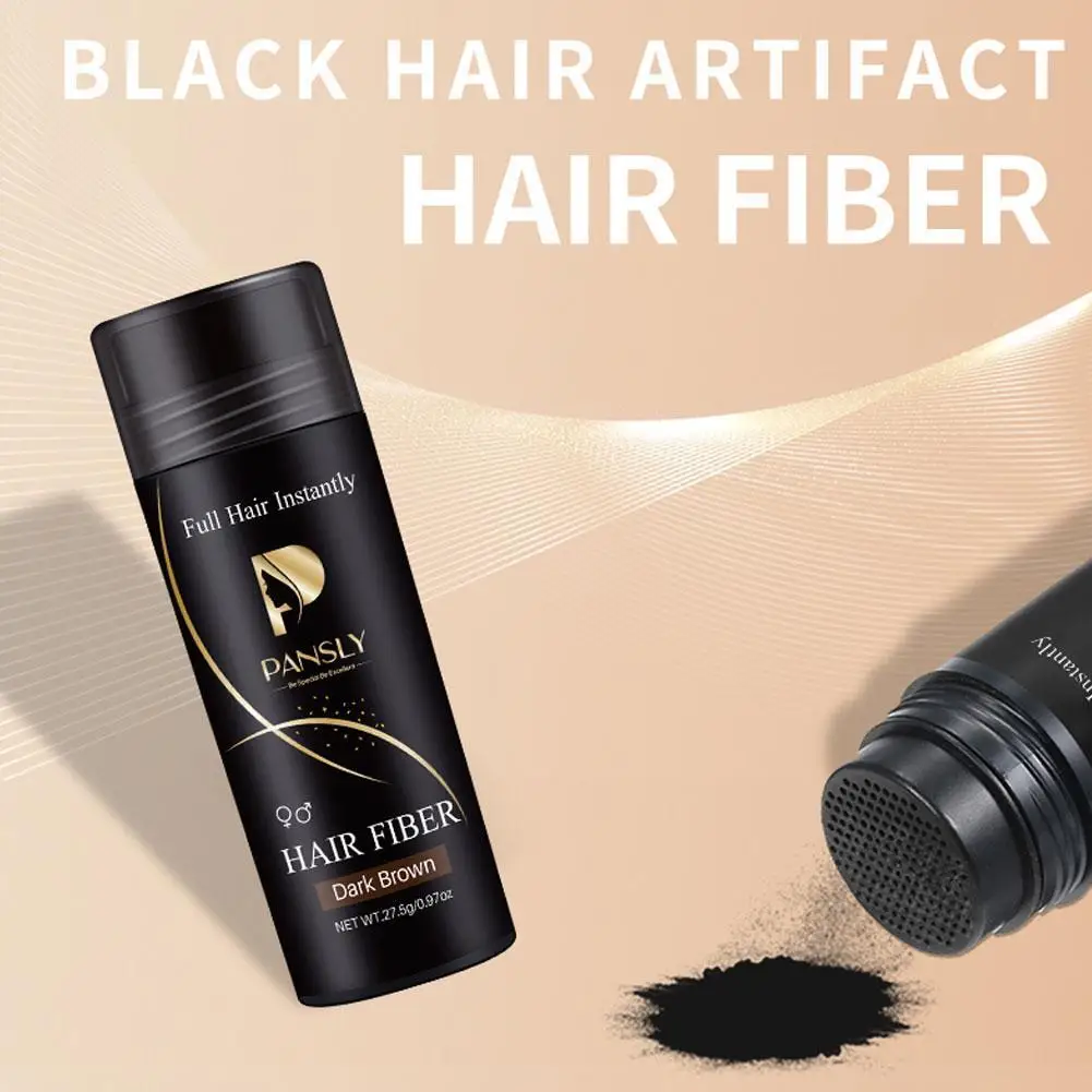 Queratina Fibers Spray para crescimento capilar, Construção de espessamento do cabelo, Pós instantâneos para peruca, Produtos para construção capilar, L3j3, 27,5g