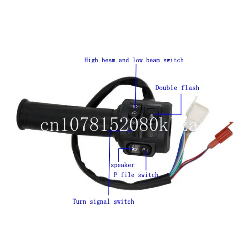 Multifunktion aler elektrischer Motorrad-Gas kombination schalter