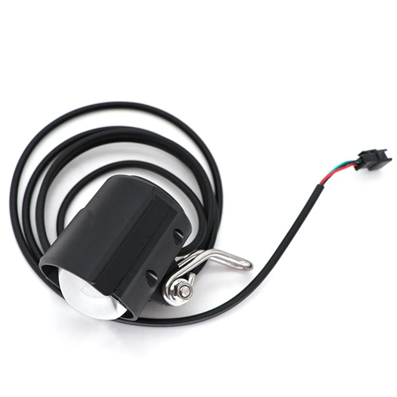 E-Bike Led المصباح إضاءة دراجة هوائية مع 80-100db بصوت عال القرن مقاوم للماء الدراجة المصابيح الأمامية لركوب الليل-VVBC