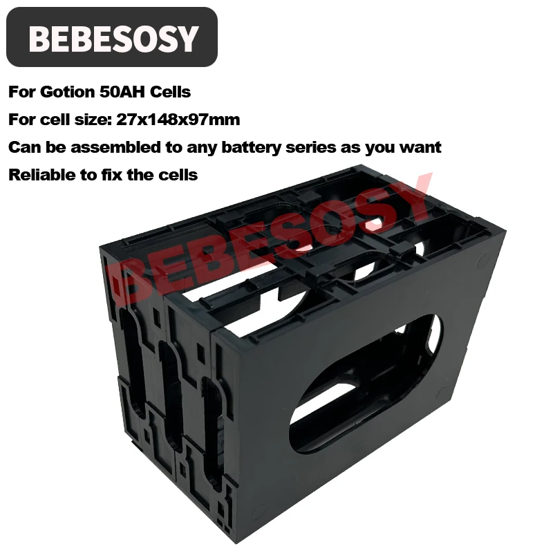 

Gotion 50AH Battery Frame For LiFePo4 Cell Battery Cover Antiflaming Battery Bracket Holder Fireproofing Shell Protection