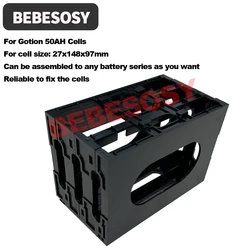 Gotion 50AH Battery Frame For LiFePo4 Cell Battery Cover Antiflaming Battery Bracket Holder Fireproofing Shell Protection