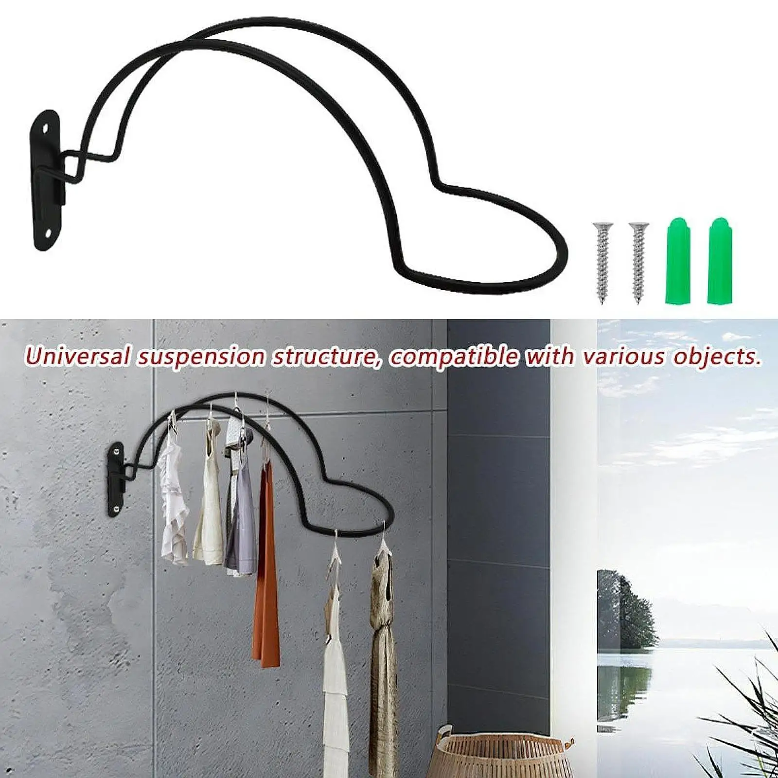 

Wall Mounted Helmet Rack Display for Equestrian Helmets Metal Bracket Easy