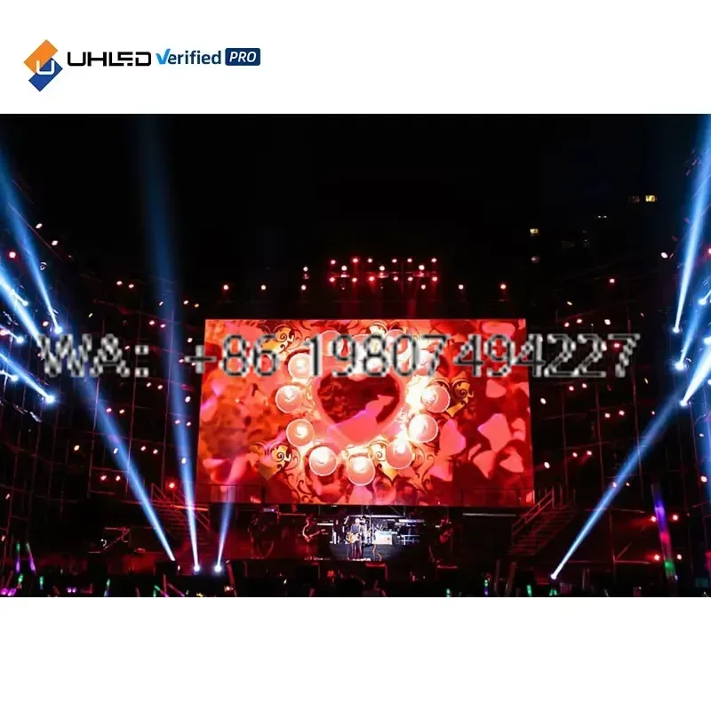 for 500x500 500x1000mm P3.91 P2.6 LED Display Screen Indoor Outdoor Stage Event Video Wall Rental Advertising Led Screen