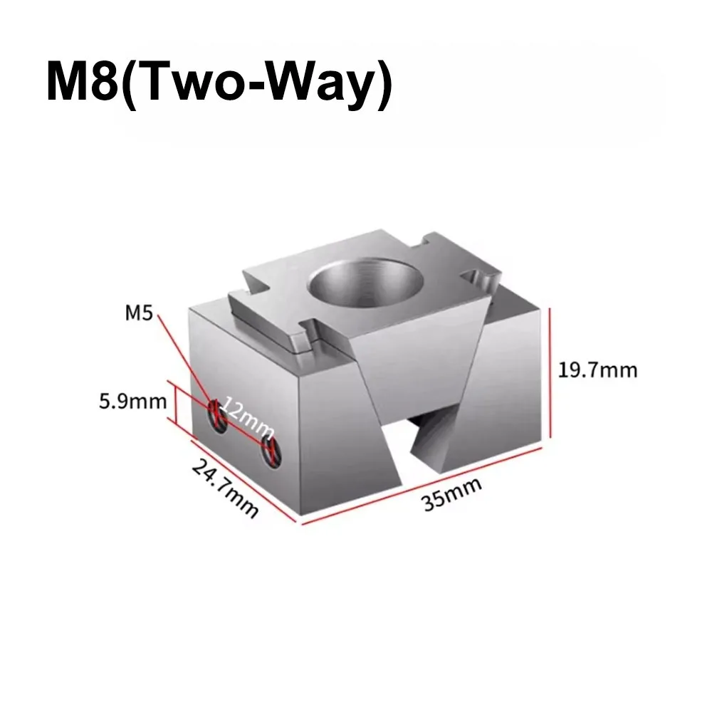 Double-Sided Precision OK Fixture Mold Steel Manual CNC Expansion Clamp Precision Machined Compact Structure