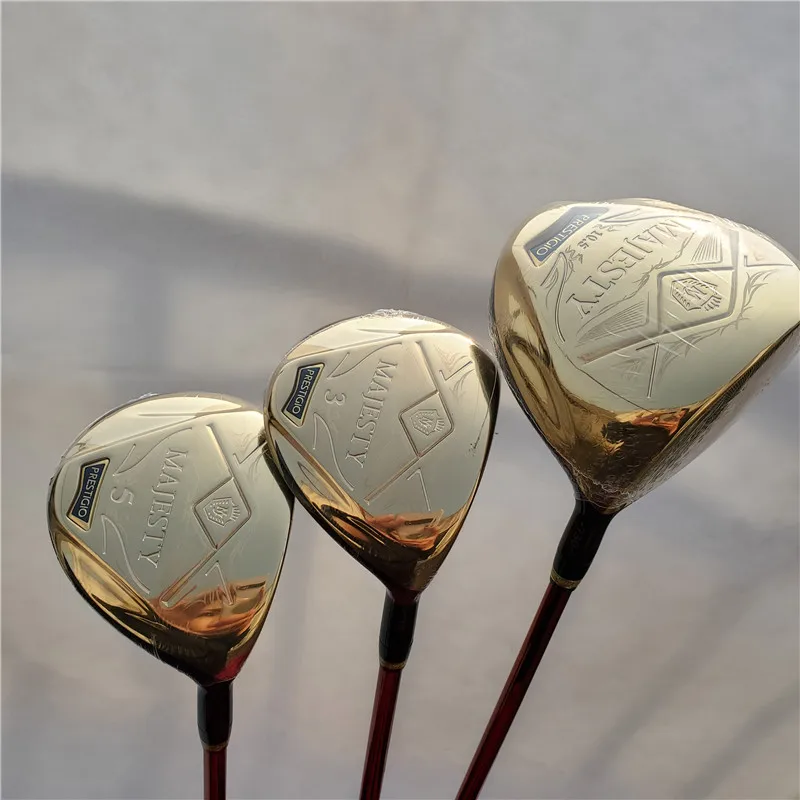 New Maruman Golf Club Set Majesty Prestigio P10 Golf Complete Set 9.5 or 10.5 Graphite Shaft With Free Head Cover (No Bag)